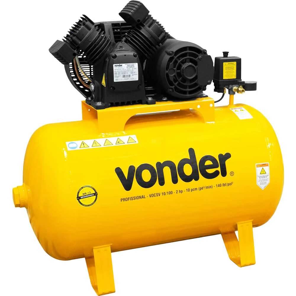 Compressor 100 pés Vonder